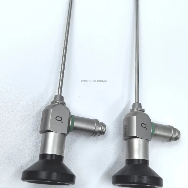 2,7 mm 0 °   Endoscope rigide professionnel en fibre optique pour ORL, équipement pour animaux de compagnie (chiens, chats), instrument chirurgical essentiel