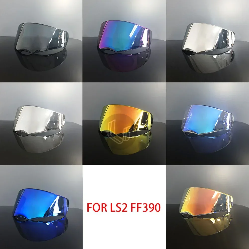 

For LS2 FF390 helmet Visor Anti-UV PC visor Lens ff390 Model Smoke Dark Replacement Visor