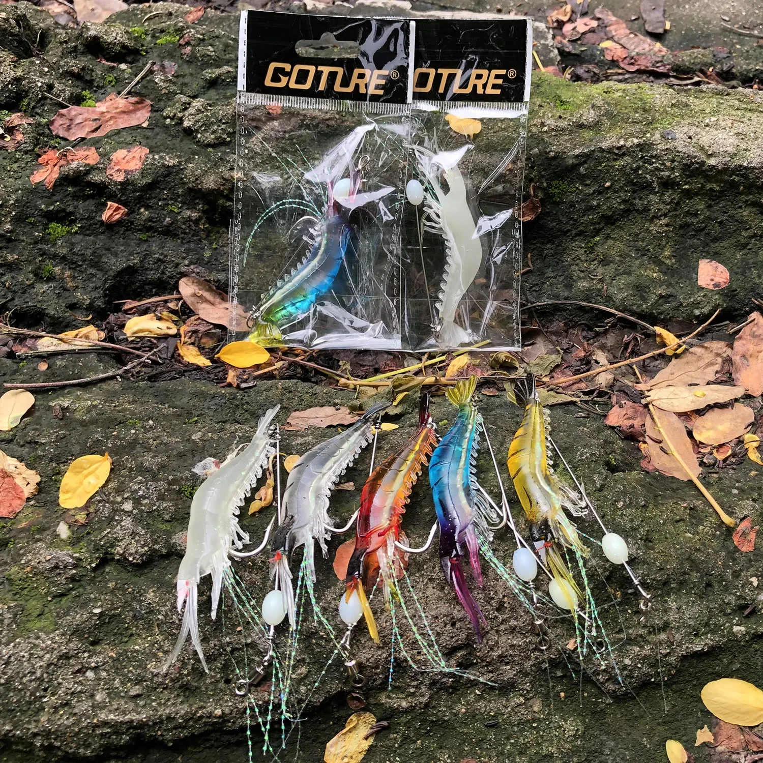 Goture Silicon Shrimp Fishing - Fishing Lure Soft Plastic recension och pris