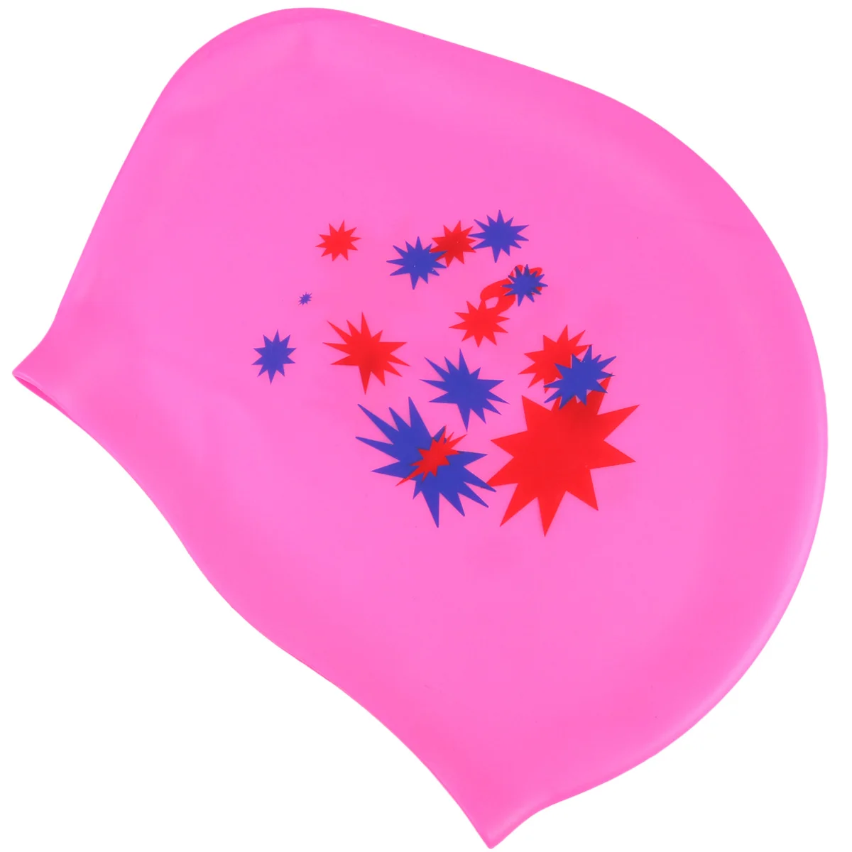 

Star Pattern Swimming Hat Women Bathing Caps Womens for Pool Long Hair Waterproof Vintage