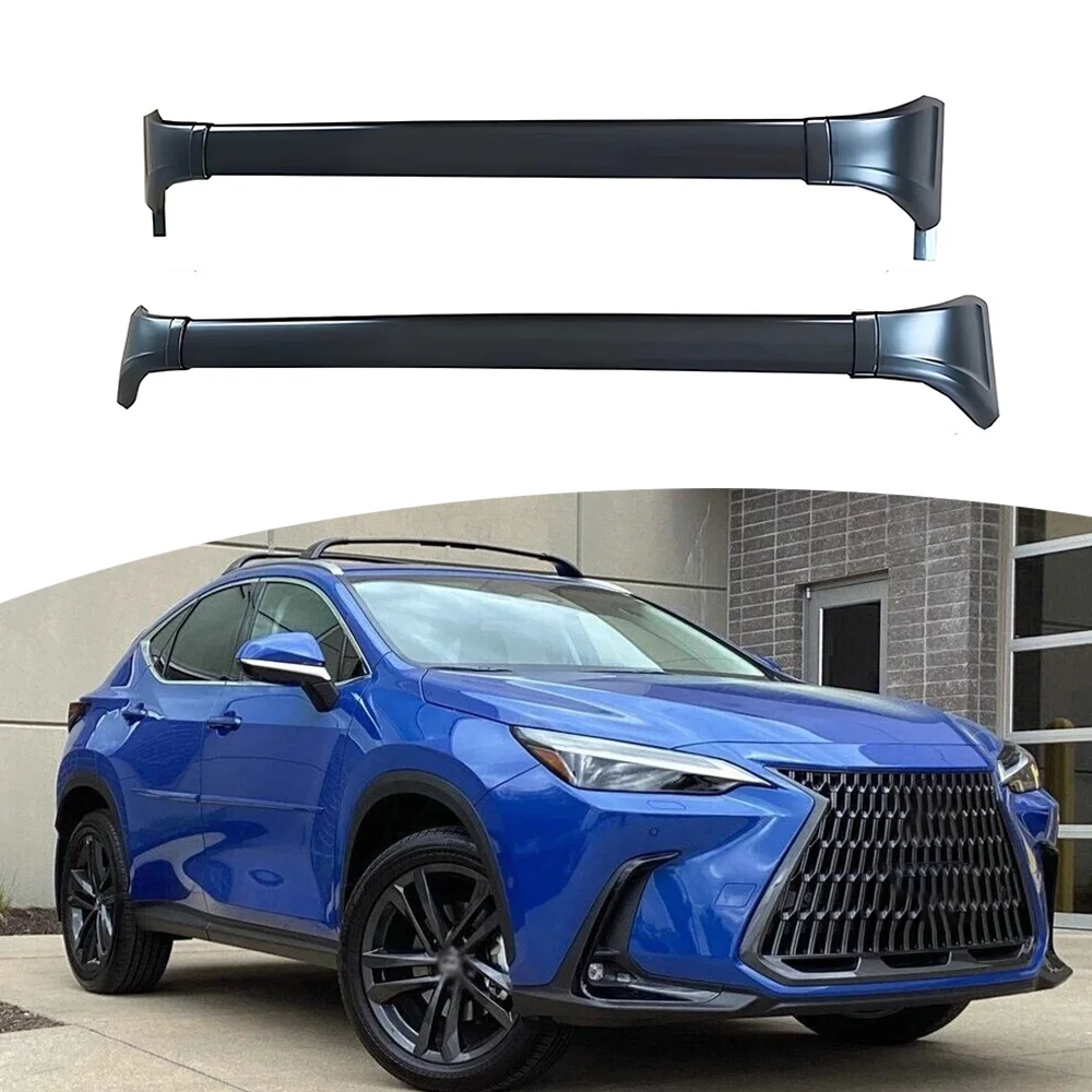 

2PCS Cross Bar Fit For Lexus NX 350 350h 450h+ 2022 2023 2024 2025 2026 Roof Rails Luggage Cargo Carrier Ski kayak
