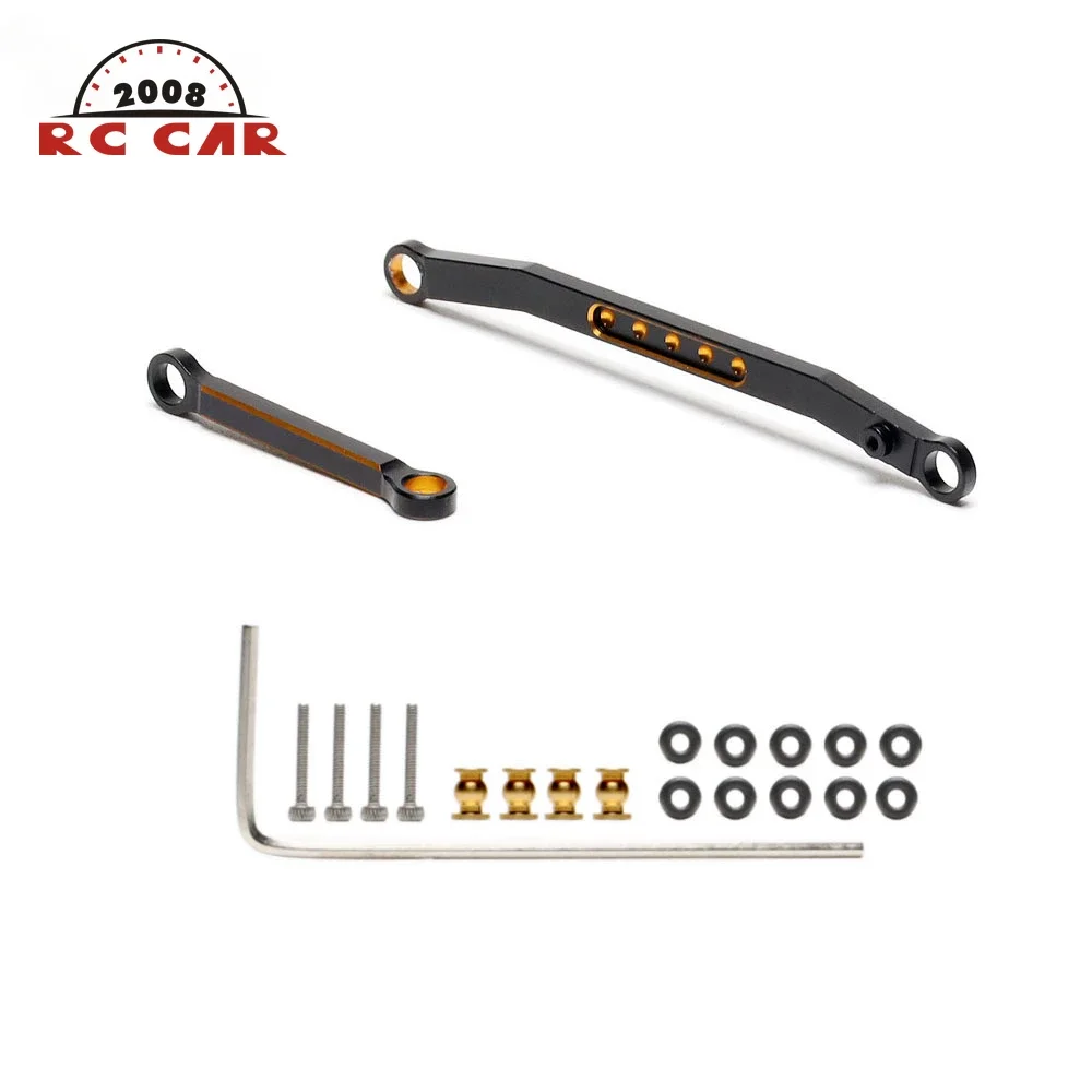 #AXI31614 Aliuminum Alloy Steering Tie Rod Links for RC CAR 1/24 Axial SCX24 AXI00002 AXI00001 AXI90081 1:24