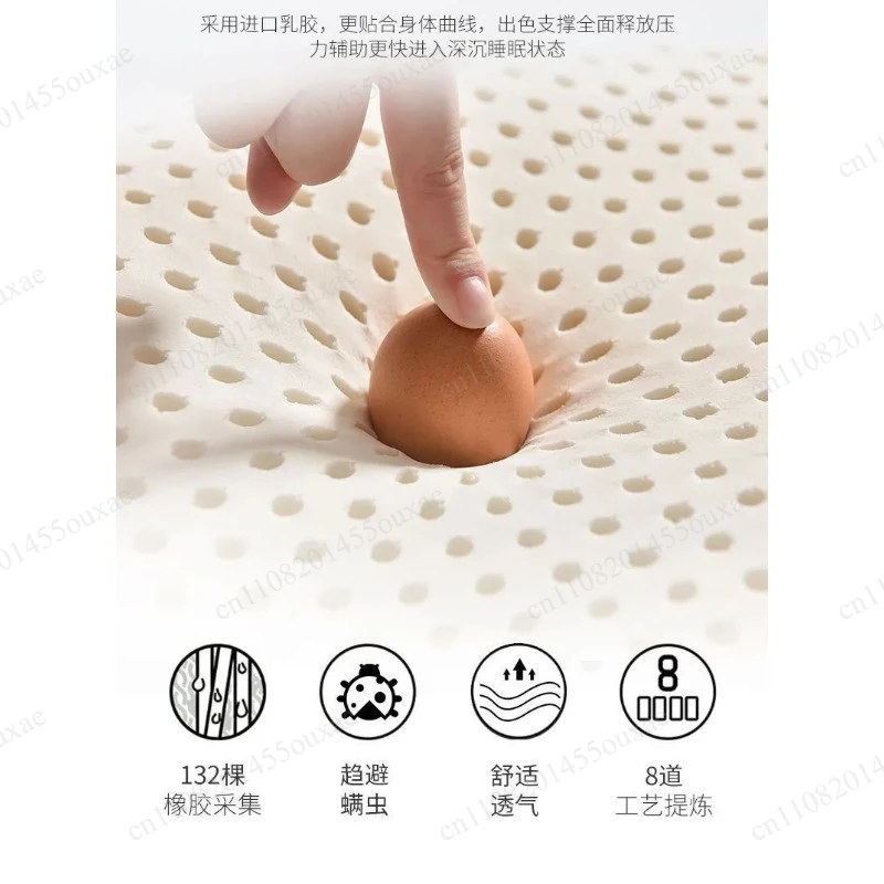 Soft Fiber Cotton Bed Pad with Latex Layer, Thick Breathable Mattress Topper, Universal Single Double Size for Household Use