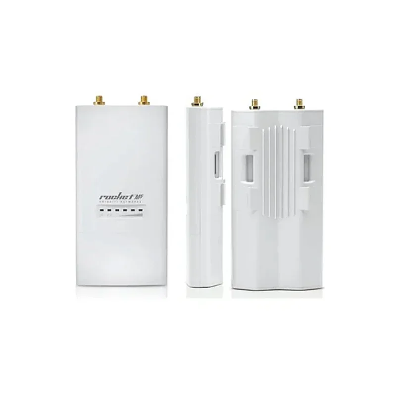 Ubiquiti RocketM5 무선 네트워크 브리지, RocketM5 와이파이 액세스 포인트, 고전력 2x2 MIMO TDMA AirMAX 베이스스테이션, 5GHz