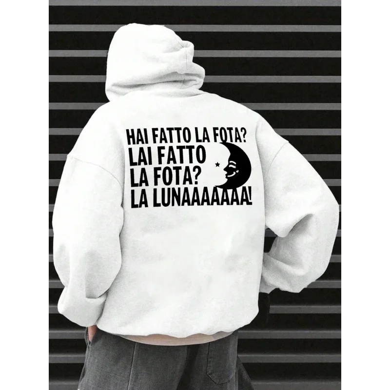 Men's Hoodie White … - image