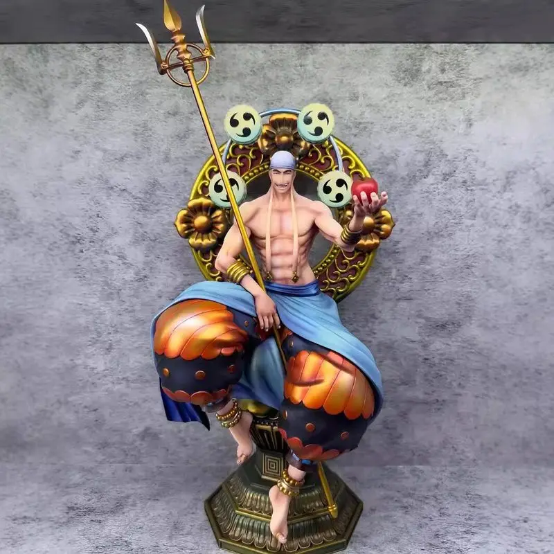 

Pirate Anime Enel Figure Thunder Power User Skypiea Arc Model Pvc Collection Ornament Desktop Decor Gift For Boyfriend