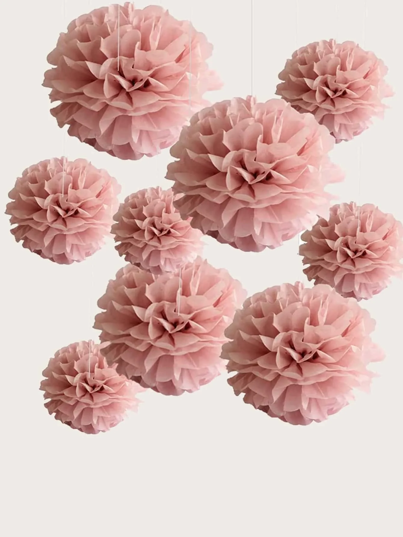 Boule de fleurs en papier élégante pour les décorations de mariage et de fête, parfaite pour la scène de Gand et la décoration de confrontation, 9