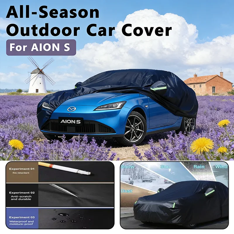

Car covers for AION S Outdoor Protection Full Car Covers Snow Cover Sunshade Waterproof Dustproof Exterior