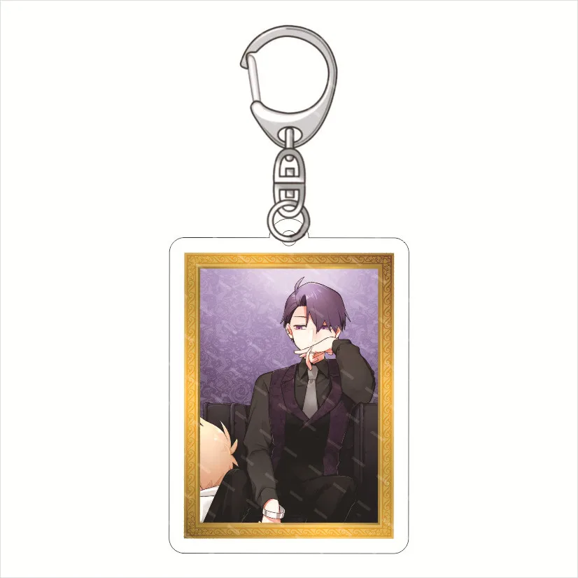 New Anime  keyring How I Attended an All-Guy's Mixer Acrylic Keychain Fuji Suou Kohaku figuras de anime friends  birthday gift