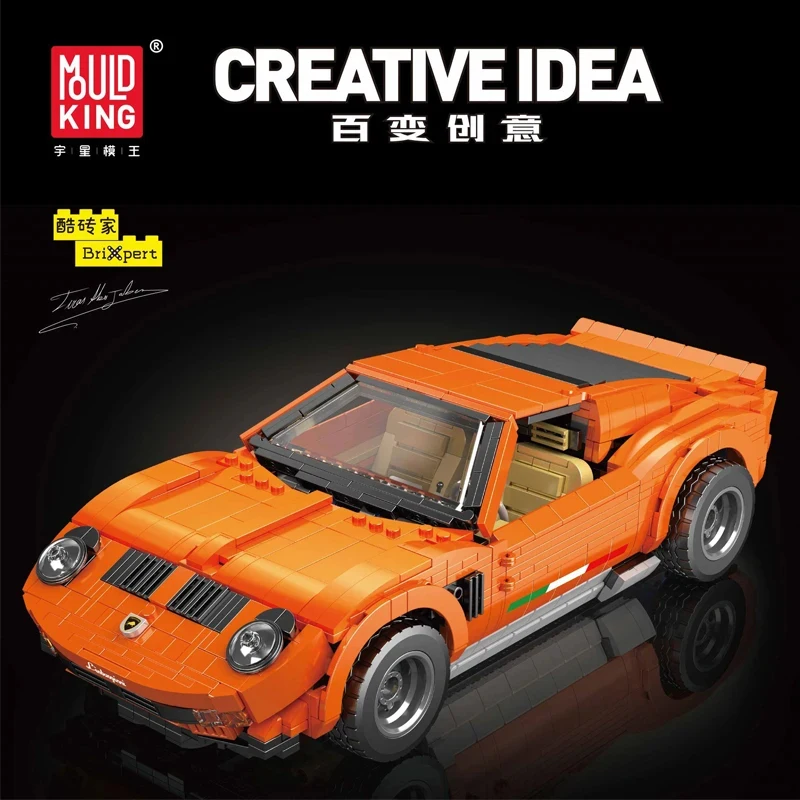 

1642PCS Technical Myoora Mould King 10116 Building Kits Racing Sports Cars Constructor Educational Toys Children Christmas Gifts