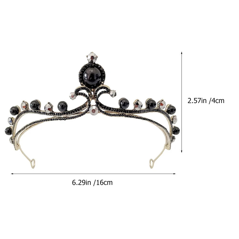 Avondjurk Haaraccessoire Kristallen Tiara Voor Vrouwen Bruiloft Bruidsfeest Strass Kroon Hoofdband Haarsieraden