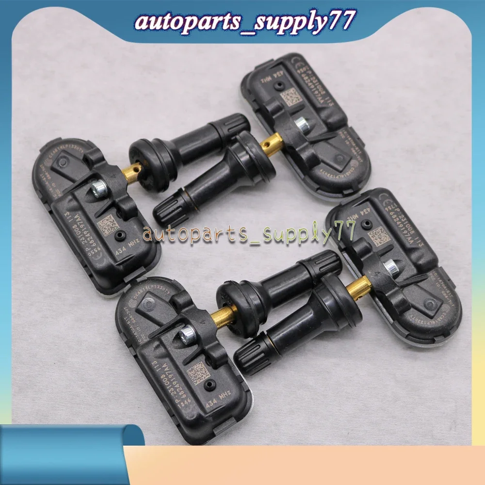 

4 датчика TPMS для Jeep Cherokee 2014-2018, RAM 1500 2014-2019, RAM 2500 2015-2018, 433 МГц, датчик давления в шинах, 68249197AA