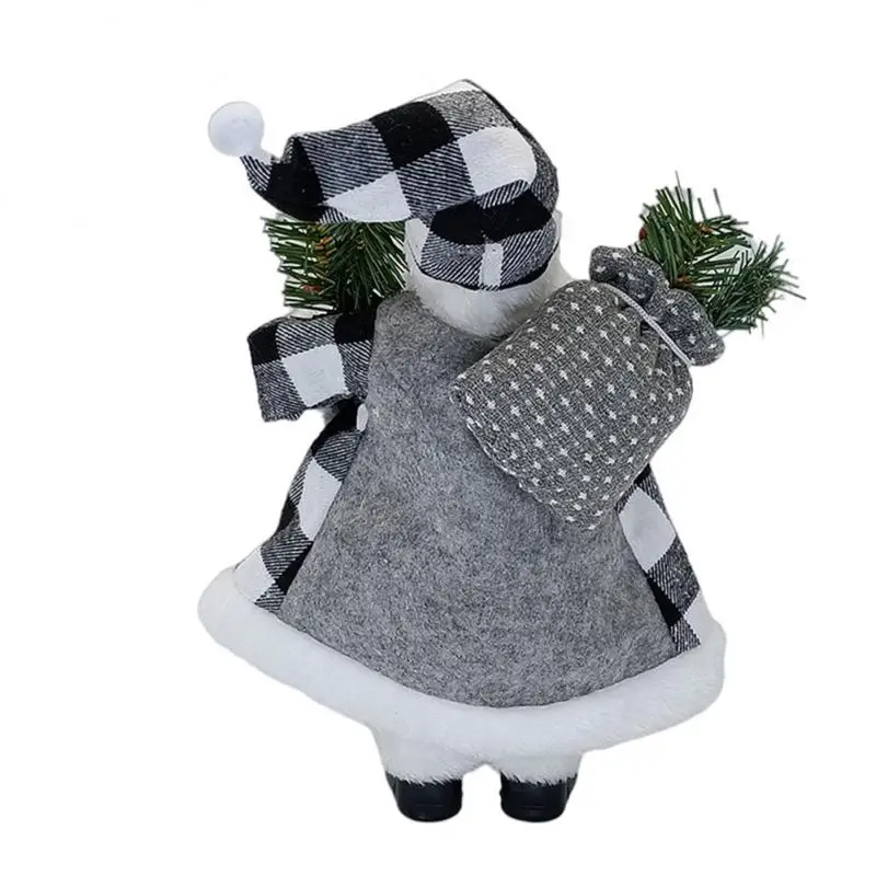 

Santa Claus Doll Standing Big Santa Claus Doll Christmas Home Party Ornament New Year Gift Christmas Decorations 2023