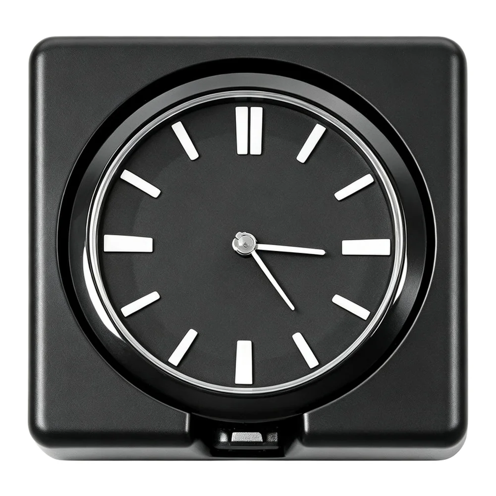 For V27 Model Analog Clock for Dashboard Central Control Panel Maintains Compatibility With Original Vent Operation