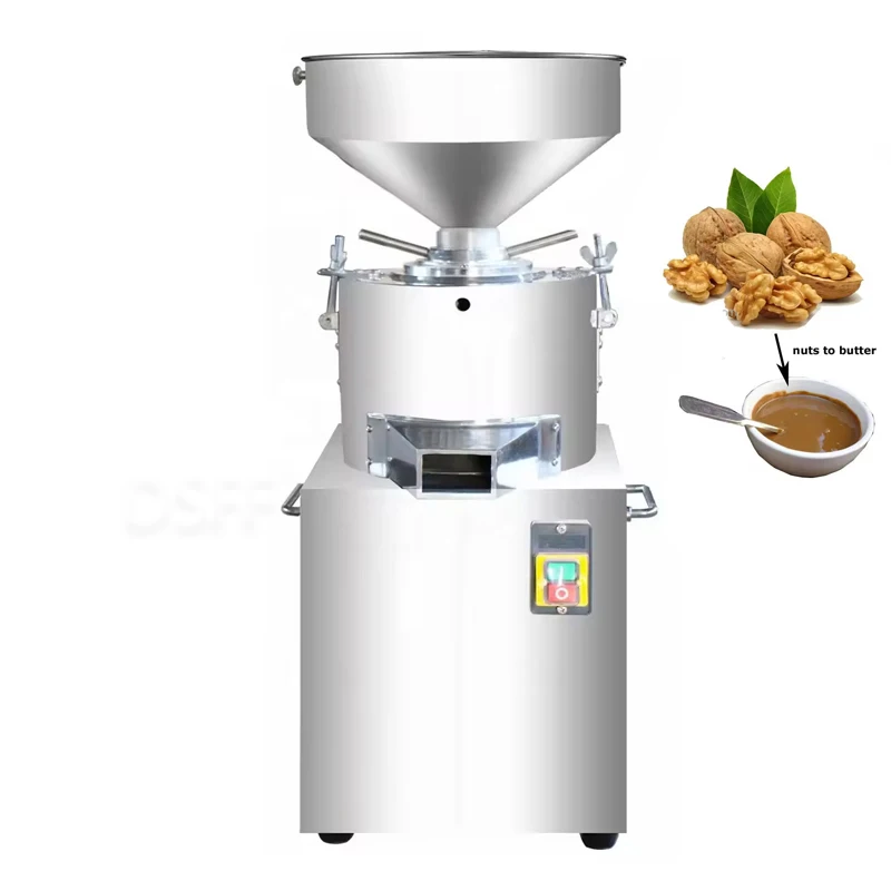 Small Sesame Nut Peanut Butter Processing Grinding Machine Mini Sesame Sauce Machine