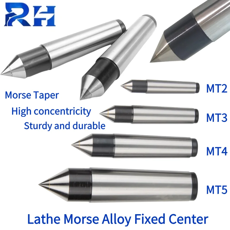 

MT2 MT3 MT4/5 Morse Taper Lathe Live Center Fixed Revolving Milling Center Tailstock High Accuracy Machine Tool Accessories Part