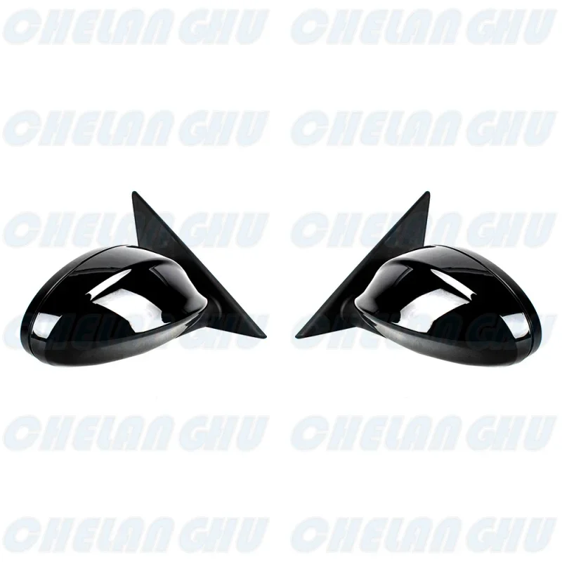 For BMW E90 E91 318i 320i 325i 330i 335i 2005 2006 2007 2008 1 Pair 3 Pins Black Painted Memory Power Fold Mirror Assembly