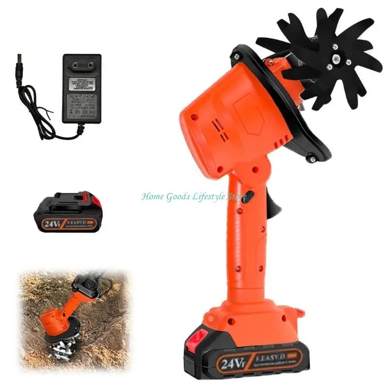 E74E Cordless Mini Tiller 21V  – Garden Tiller Mini recenzja i cena