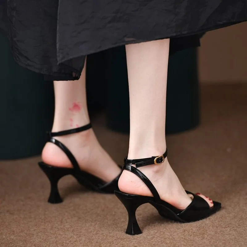 

Summer 2025 New Brand Women's Shoes Women Design Sexy High Heels Elegant Shallow Mouth Bride Shoes Mujer Zapatos Luxury Shoes