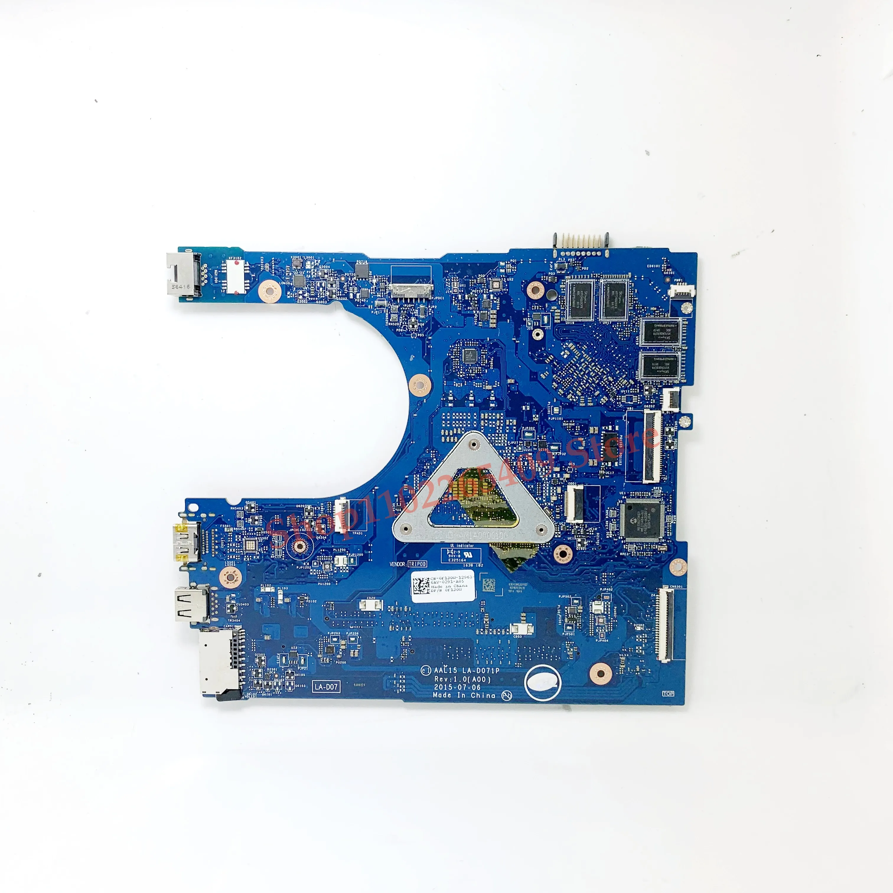 

F1J0W 0F1J0W CN-0F1J0W For DELL 15 5559 5459 5759 Laptop Motherboard AAL15 LA-D071P W/ SR2EZ I7-6500U CPU 100% Full Working Well