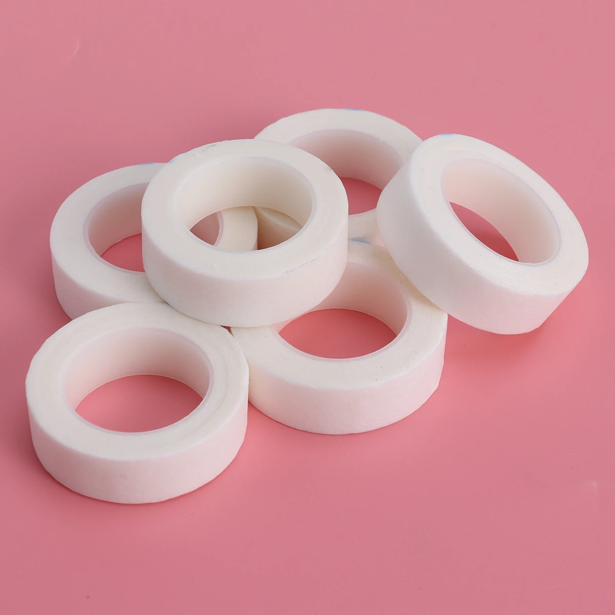 6Pcs Isolation Tape for Eyelash Extensions Lint Free Gentle on for Makeup Salon Cosmetics Extension Tools Accessories