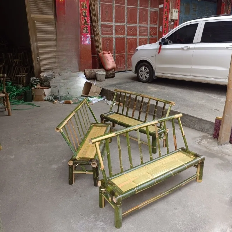 Chair Zen backrest balcony chair bench bed and breakfast restaurant traditional old-fashioned handmade Chinese style