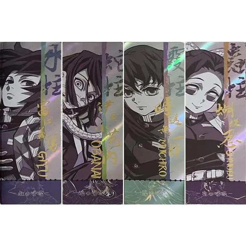

Аниме Demon Slayer Ticket Stubs Cards Kanroji Mitsuri Rengoku Kyoujurou Коллекционные карты Рождественский подарок на день рождения Детские игрушки