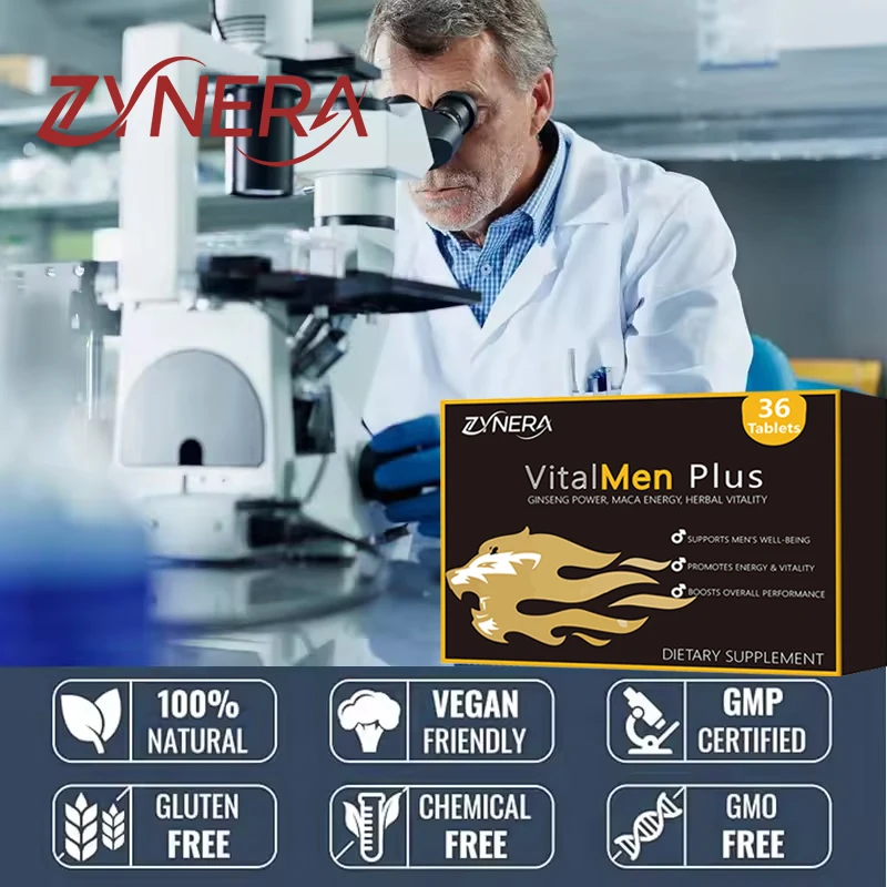 مكمل التحمل للذكور مع حبوب ماكا أشواغاندا الزرقاء 36 قرصًا للقدرة على التحمل، يعزز الحجم