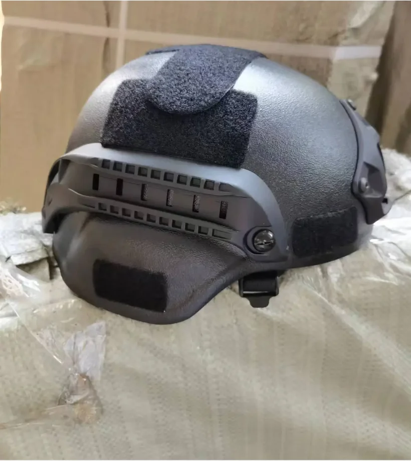 Casco antibalas táctico de aramida, protección de seguridad balística, certificado ISO 100%, MICH 2000 NIJ IIIA