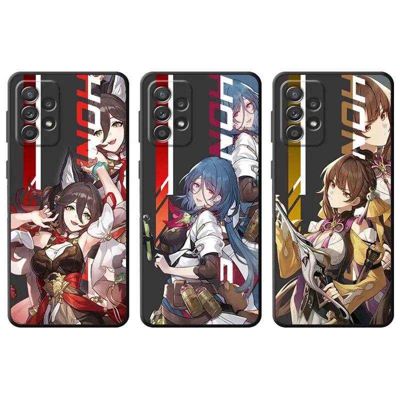 phone Cases for Samsung Galaxy S21 S23 Ultra FE case S20 S24 S10Plus S9 S21 funda Antiscratch cover Honkai Star Rail Luka Arlan