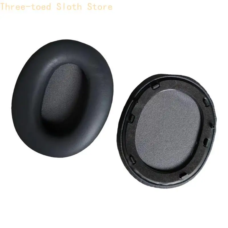 1PAIR EAR PAD Headset Earmuffs untuk W820NB Headphone Earpads Ear Pad Spons Cushions Cover E74A