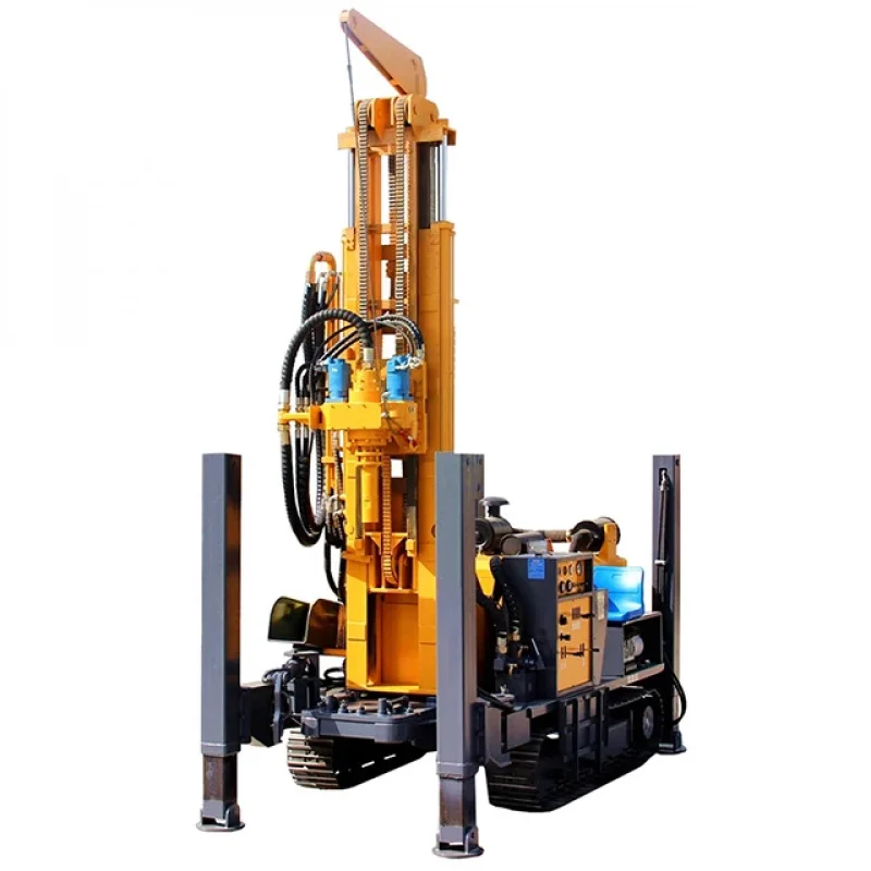 300.6M Inch 8Inch DTH FY300 Steel Crawler Type Best-Selling Hydraulic Water Well Drilling Rig With Yuchai 85KW Powe