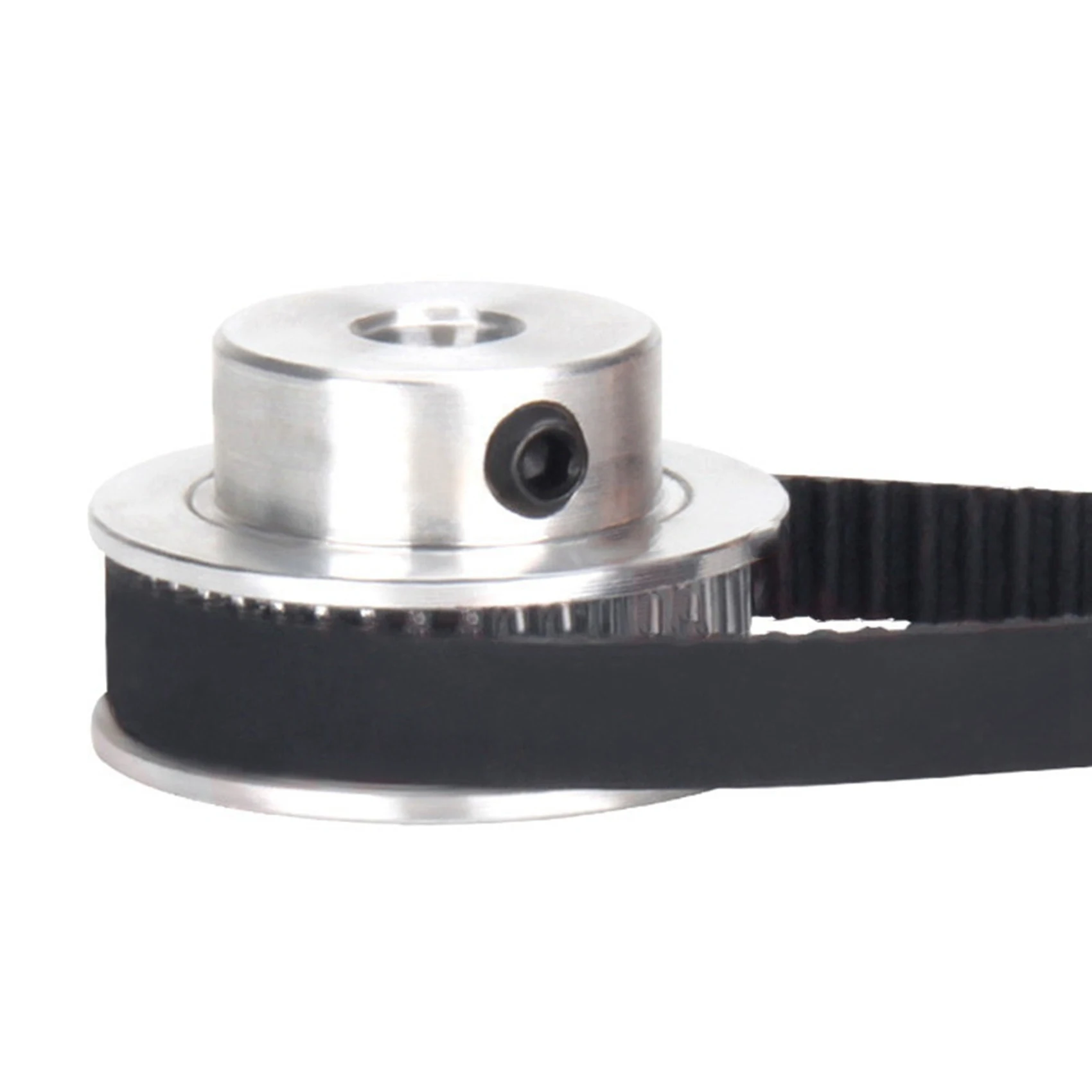 A02M-4X 2Gt Synchronous Wheel 1:3 Reduction Transmission Pulley Pulley Model Mechanical Belt For 3D Printer - 200X8x8mm