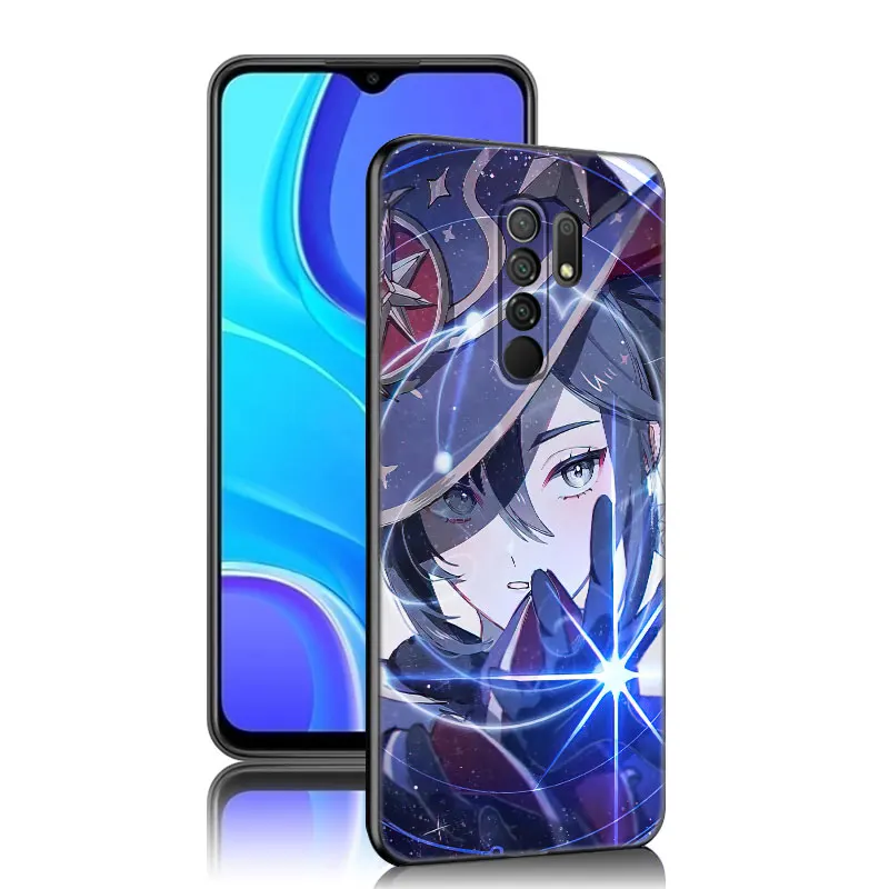 Anime Genshin Impact Phone Case For Xiaomi Redmi 7A 8A 9A 10A 9C 10C 9i 10X K20 Note 5 6 Pro 9T Mi A2 8 10 Lite A3 Mix 3 Cover