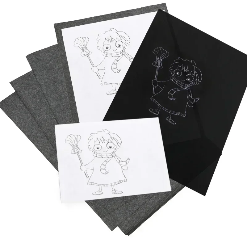 A4 Carbon Paper Reusable Image Paper Pattern Letters Tracing Paper Copy Paper Copy Carbon Paper Painting Tracing Accessories
