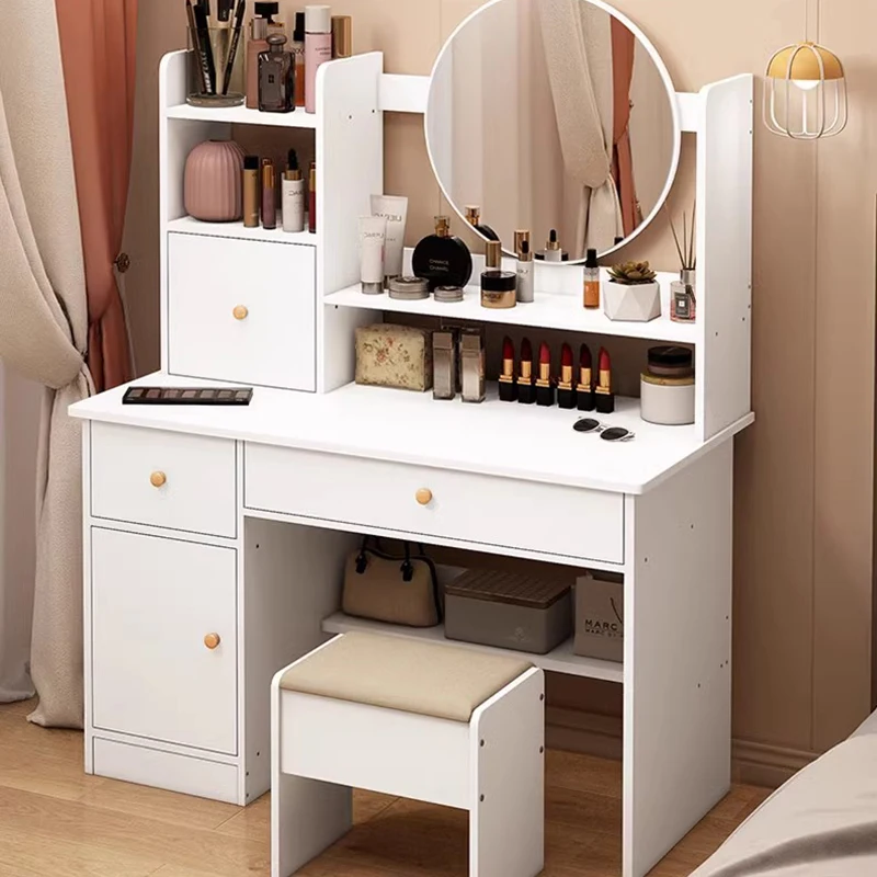 Accessories Women Vanity Table Luxury Bedroom Vanity Drawers Vanity Table Chest Cabinets Tavolo Da Trucco Italian Decoration