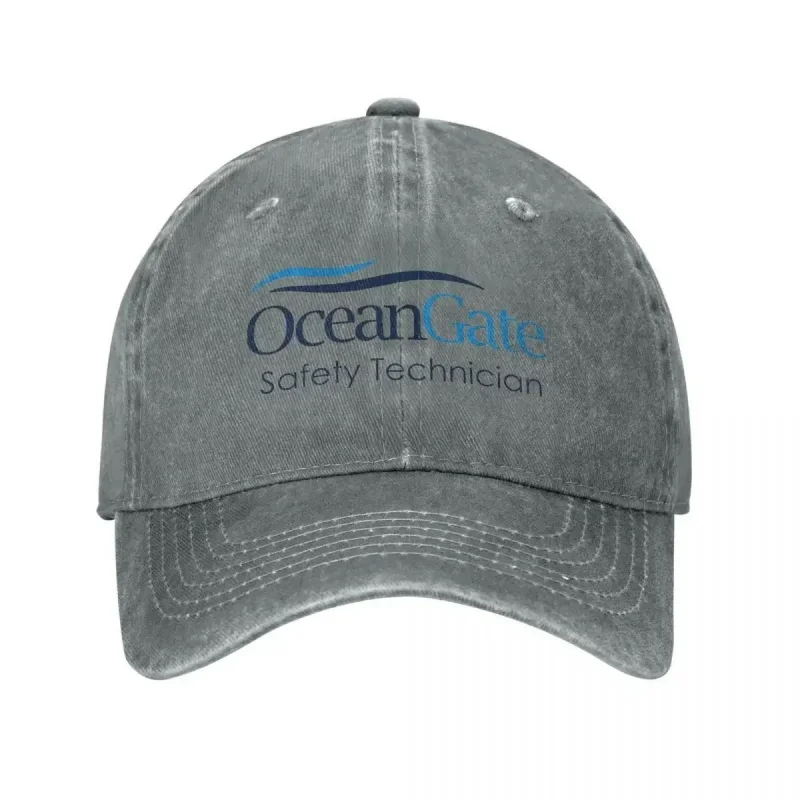 Vintage Oceangate Safety Engineer Baseball Cap, Unisex, Distressed Washed Headwear, Outdoor Four Seasons Travel Cap