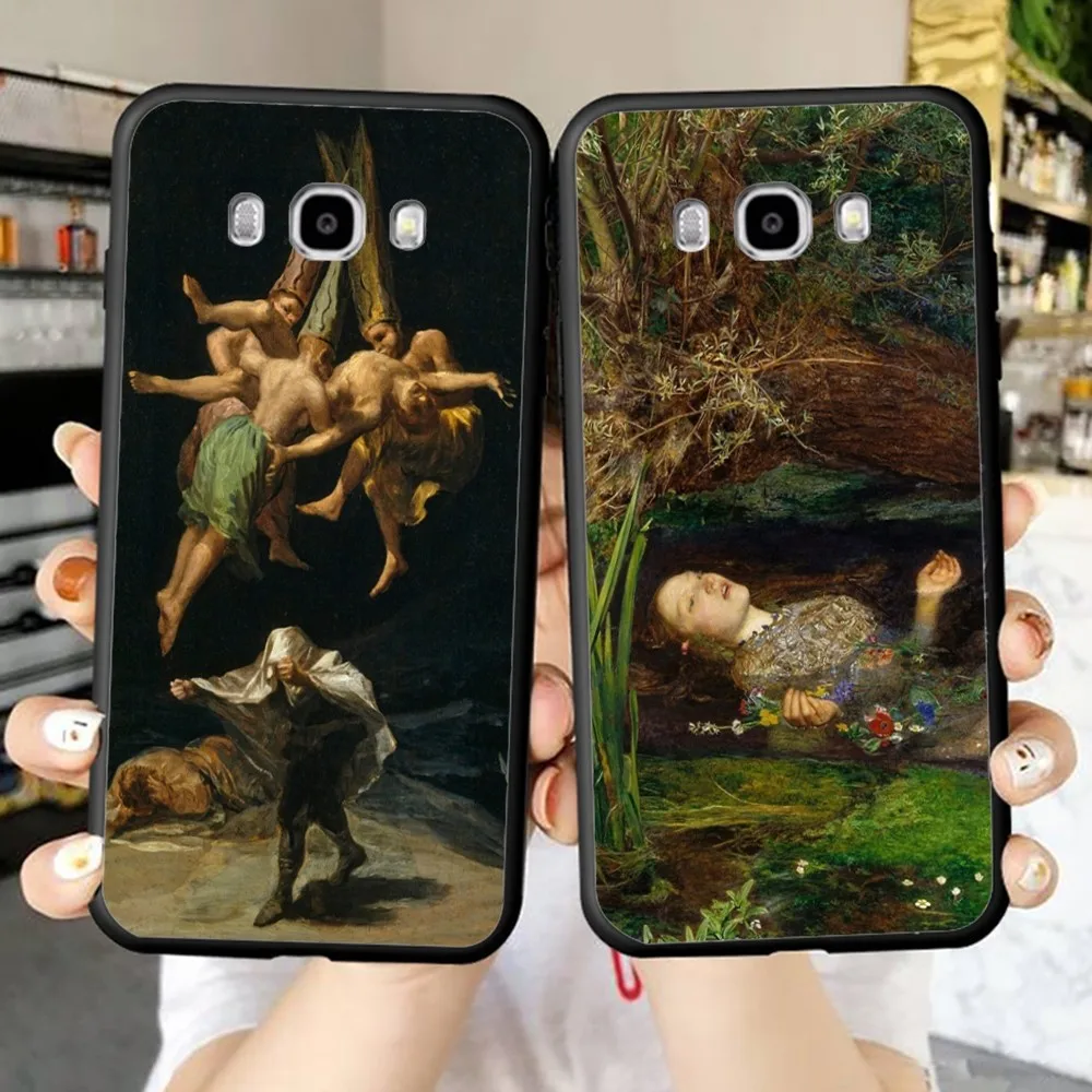 Spain Francisco Goya Art Phone Case For Samsung J 7 plus 7core J7 neo J6 plus prime J6 J4 J5 Mobile Cover