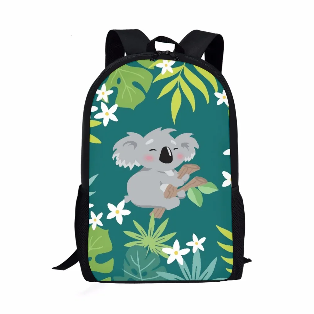 Teen klassische Schule Tasche nette sloth koala druck muster student Schule Tasche Junge Mädchen universal Rucksäcke 2022