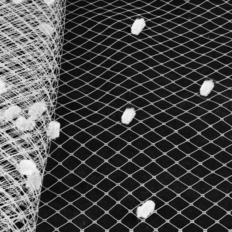 39BB 45 largo velo netto Sinamay Cappello velo in rete per reti per fascia bowknot Materiale artigianale per cappellini