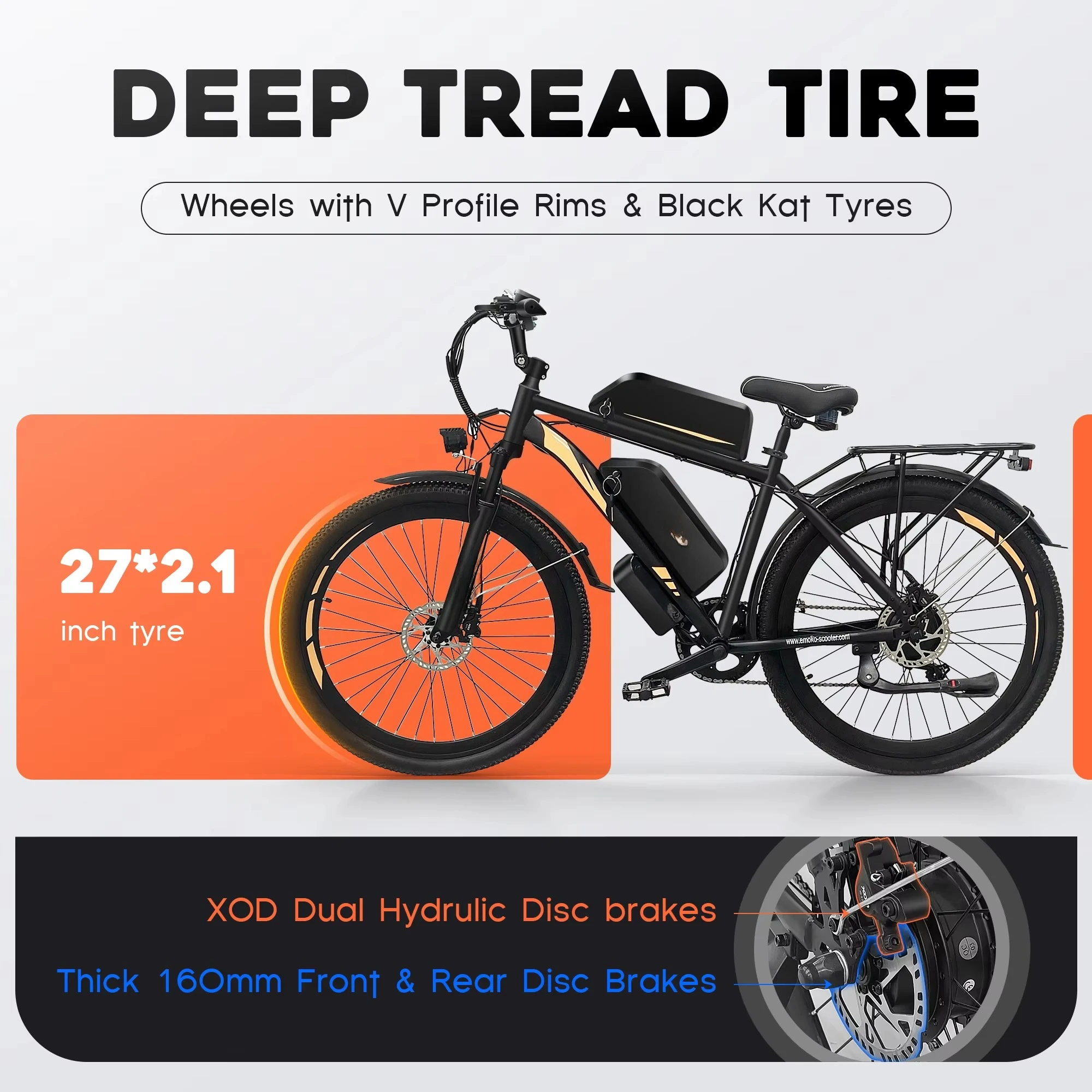 WWE Delivery partner Dual battery electric bicycle 20Ah + 25Ah long battery electric bicycle, electric city bicycle