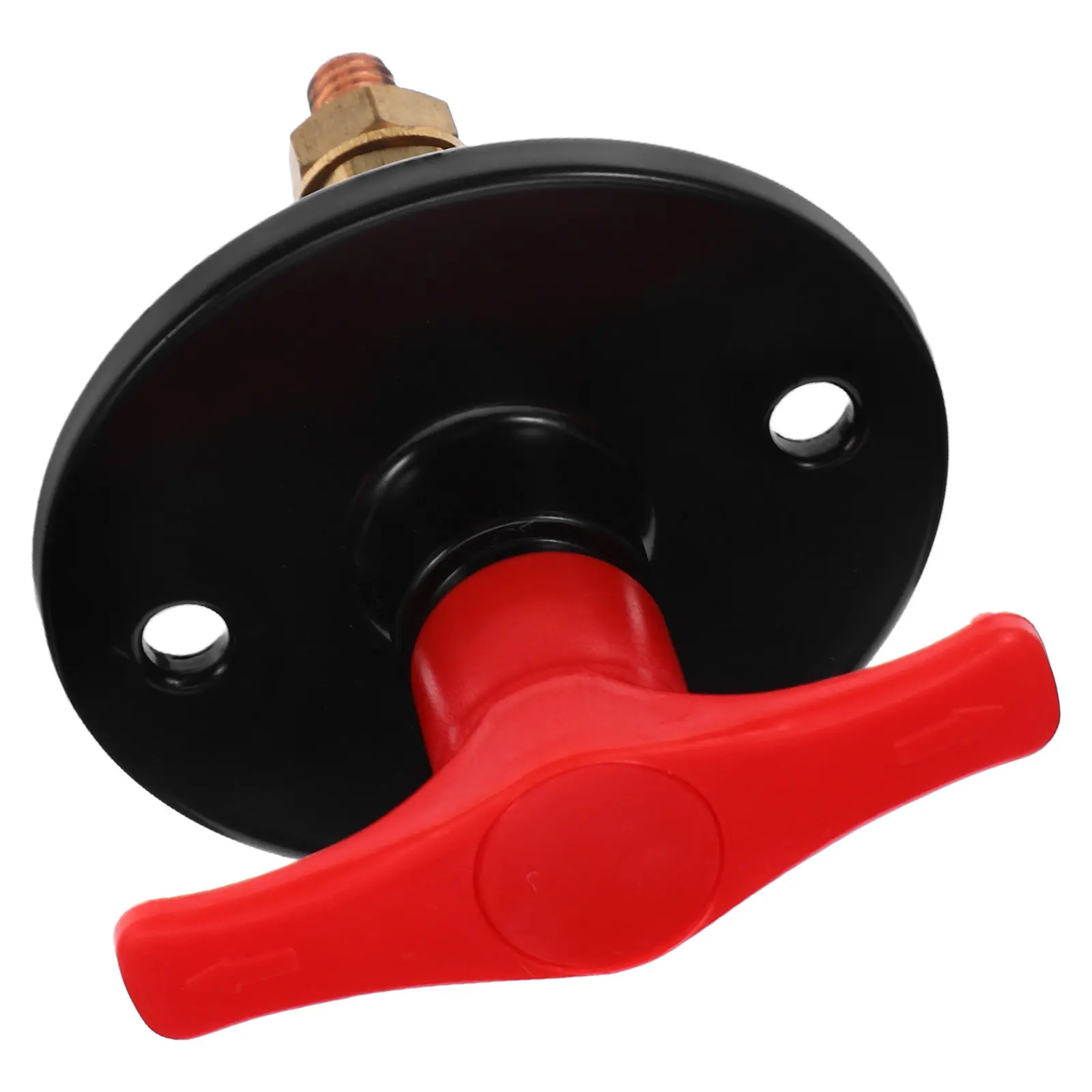 

Yd107 24V Heavy Duty Disconnect Switch Easy Install Detachable Base Rust Resistant Solid Brass Nuts Washers for Car