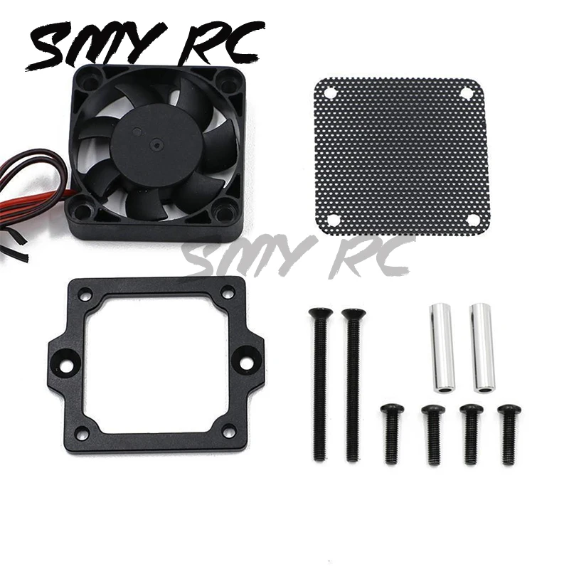 XL-5HV ESC Radiator Heat Sink ESC Cooling Fan For TRAXXAS TRX4 TRX6 1/10 RC Crawler Car Upgrade Parts