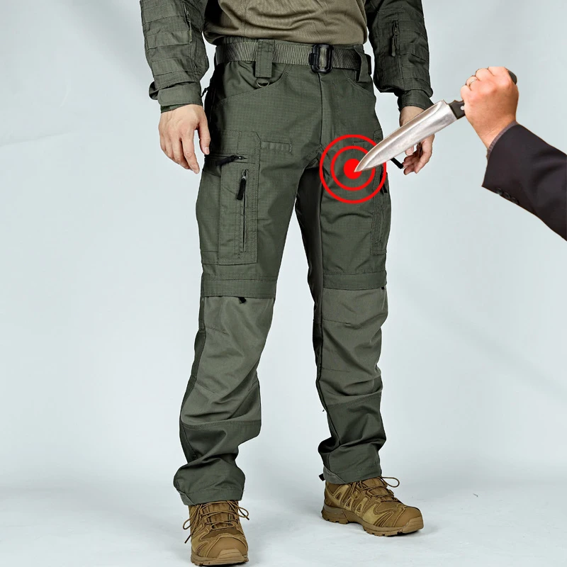 New Upgrade High Quality Stab Resistant Trousers Bodyguard Police Safety Self-defense Businessmen Knife Proof Pants Men Women