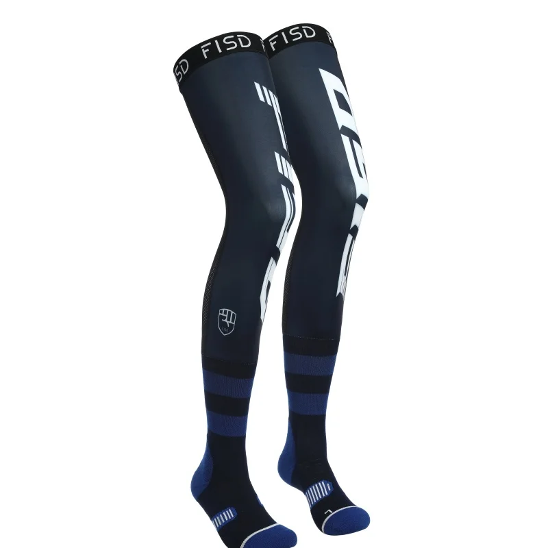 FISD Compression Knee Guard for Motorcycles, Enduro Socks, Racing Socks, MX, MTB, ATV Protection, Anti-Slip Sports Knee Guard, E view 4