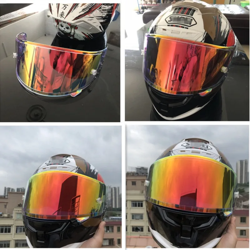

Motorcycle Helmet Visor for SHOEI Z7 X14 Anti-UV Dustproof Helmet Lens Helmet Accessories Sunglasses