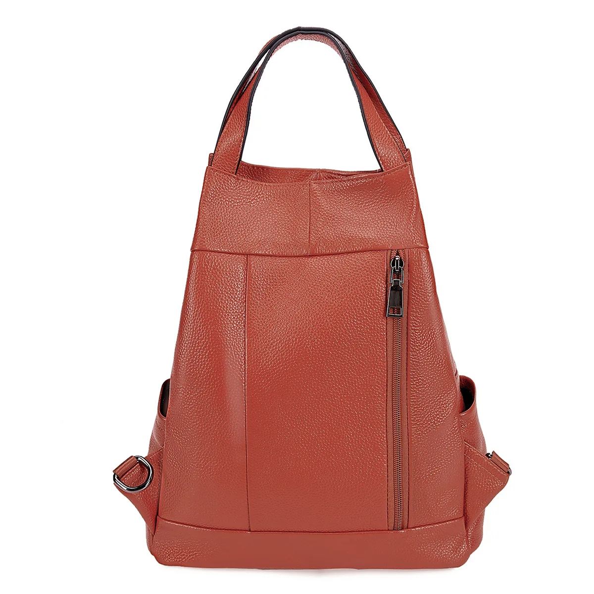 YUECIMIE Purple Genuine Leather Backpack Women Brand School Backpack Real Leather Female Mochila Shoulder Bags For Teenage Girl