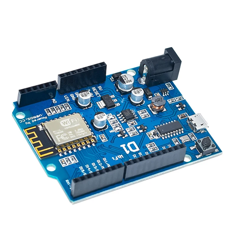 ESP8266 ESP-12E WeMos D1 For UNO R3 Development Board - CH340G WiFi Shield Compatible with Arduino