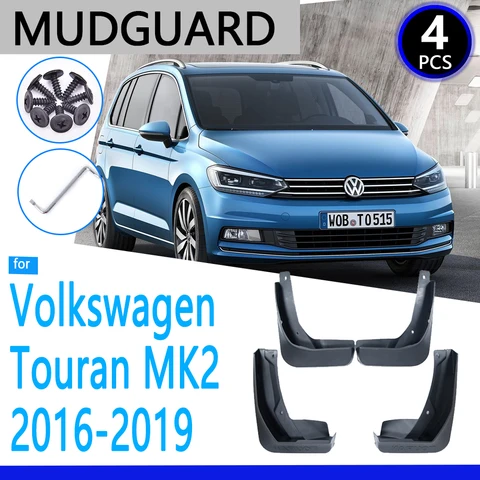 Брызговики подходят для Volkswagen VW Touran 2016 2017 2018 2019 MK2, автомобильные аксессуары, брызговики, автомобильные запасные части