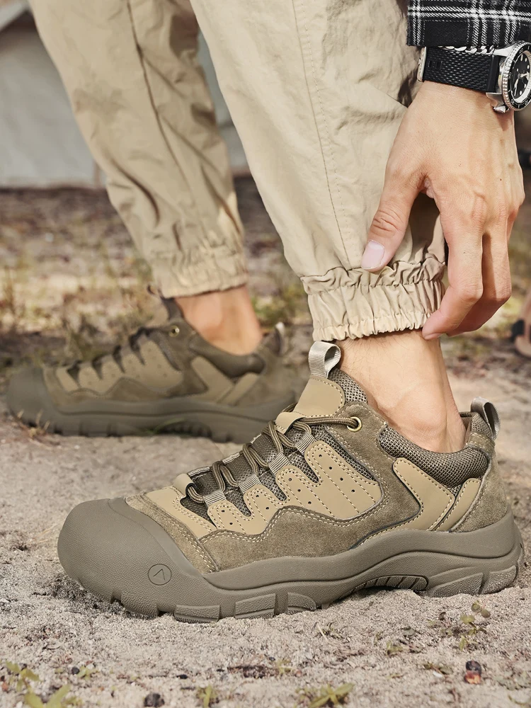 

Protectcamel Profional Outdoor Climbing oes Мужские противоскользящие спортивные повседневные кожаные Thi Bot для альпинизма H...